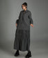 Black Mesh Layered Skirt